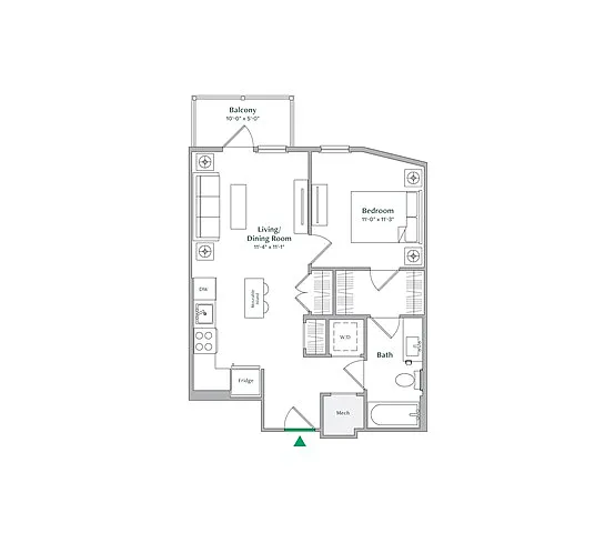 Floor plan A12