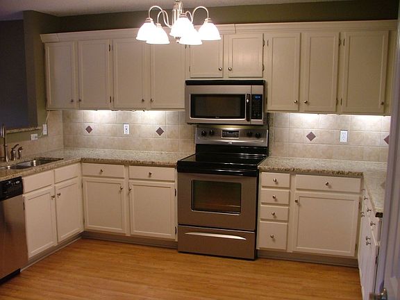 new appliances, granite countertops