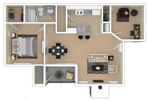 Floor plan 1D