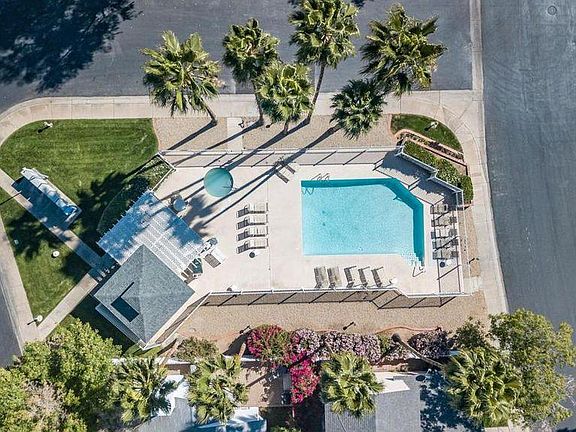 Community pool - directly across the street from the home 
