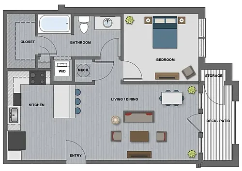 Floor plan Eastman