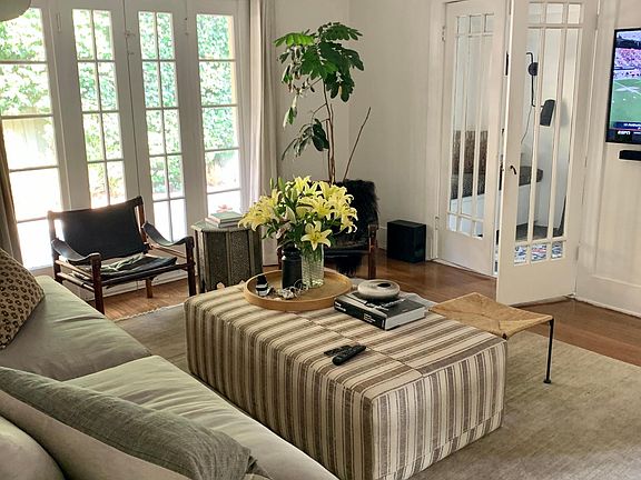 Den facing office. Tons of natural light