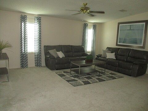 Spacious living area