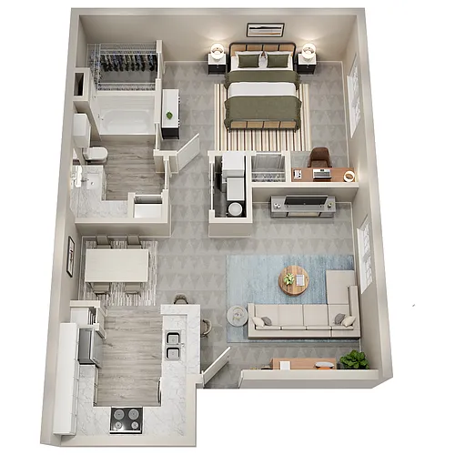 Floor plan Pecos