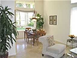 Living room-dining room with high ceilings