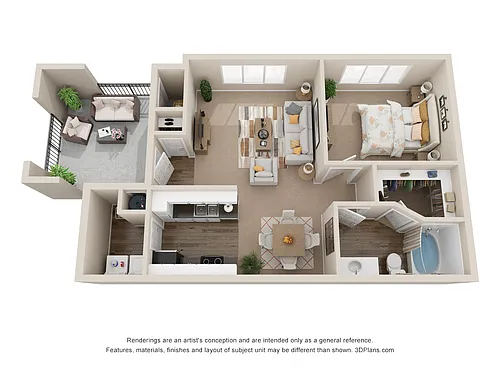 Floor plan Residence 1 Luxury