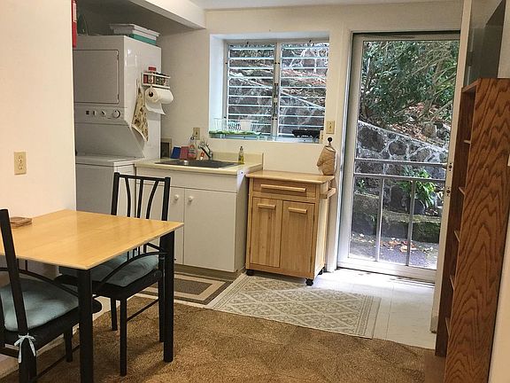 All the furniture shown here, plus the mats, comes with the unit.