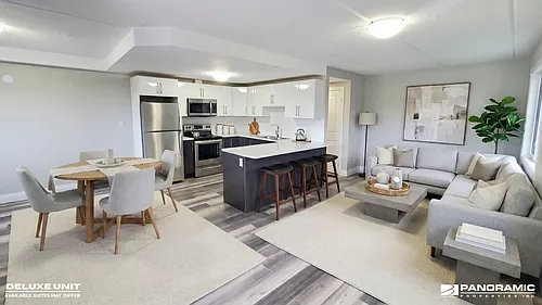 Floor plan 1 Bedroom Deluxe