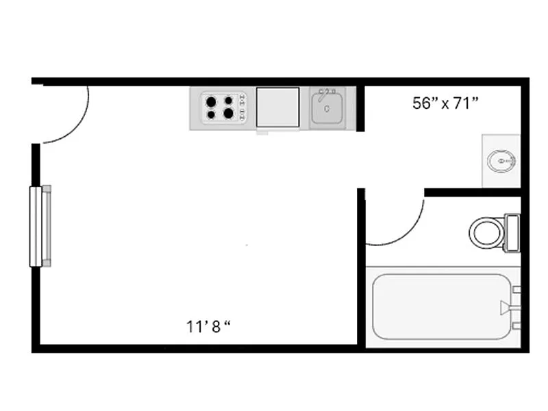 Floor plan 0X1