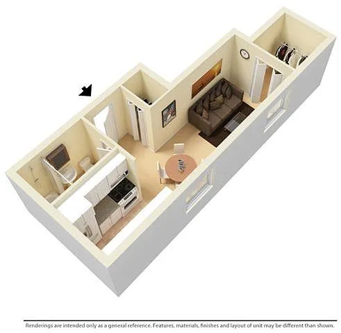Floor plan StudioNB