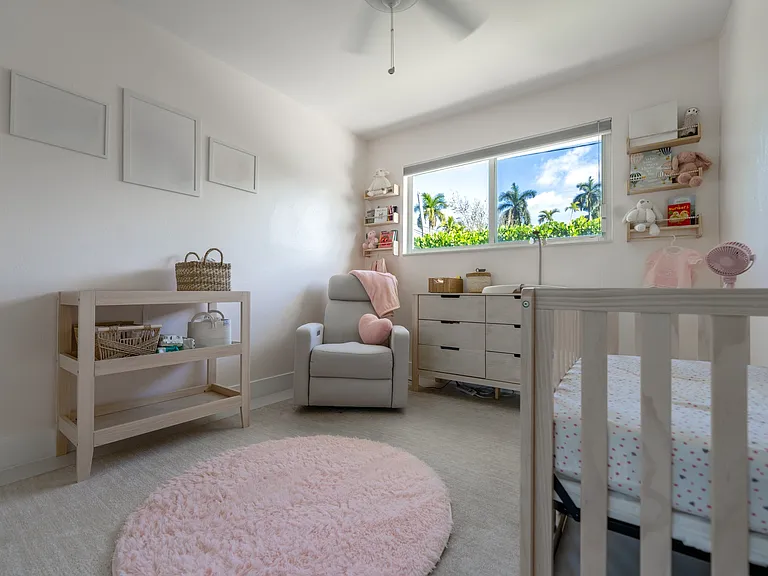 Bedroom 2 - Option to setup as nursery