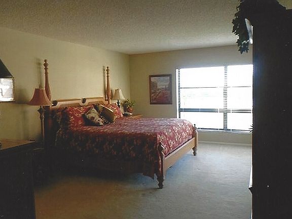 Spacious master suite