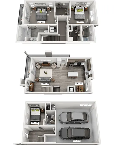 Floor plan C3C