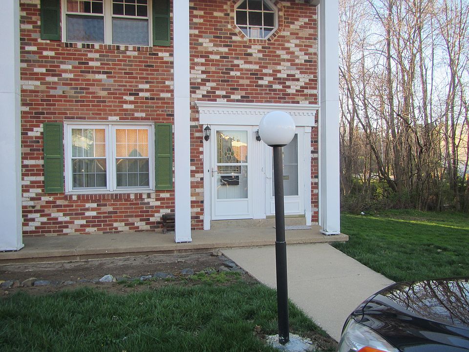 Front of condo - door to left