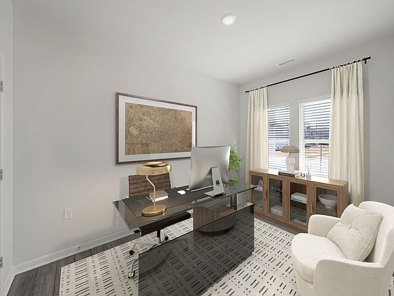 The Rockwell floorplan as shown at Stillhouse Farms in Raleigh, NC.