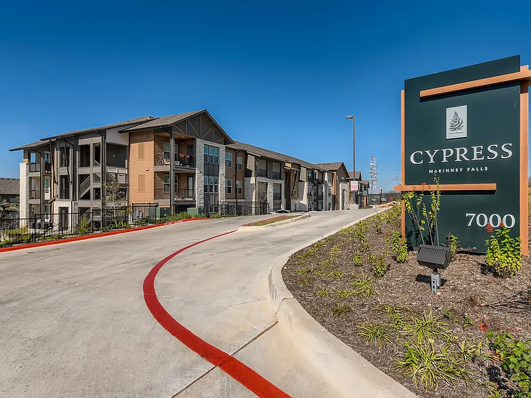 Cypress McKinney Falls entrance
