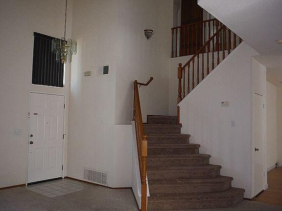 Inside entrance and staircase