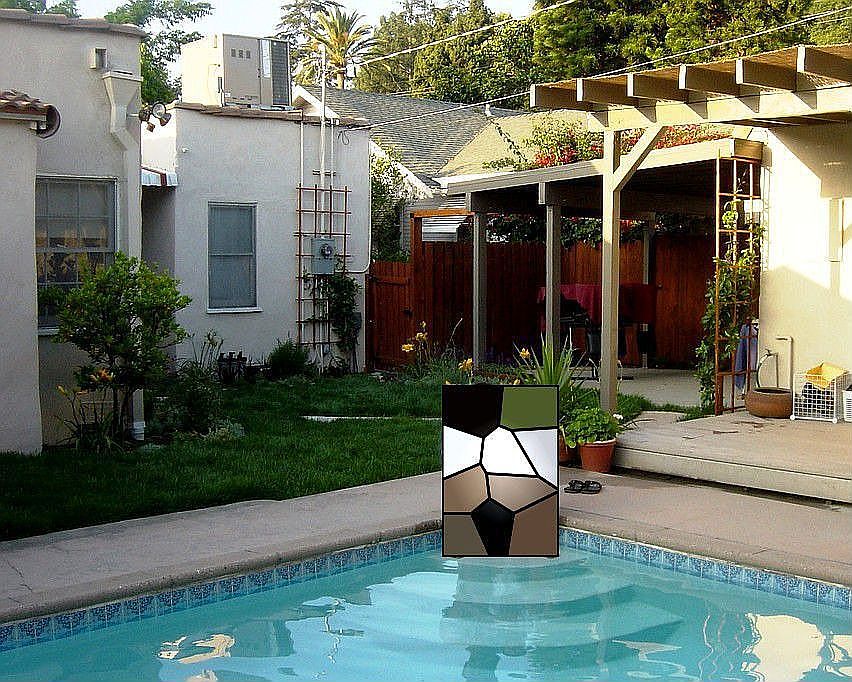 partial backyard