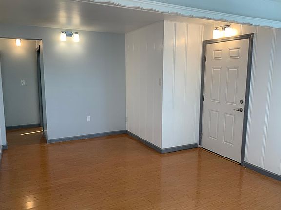 Living room and front door.