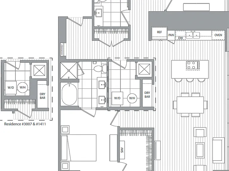 T / 2 Bedroom / 2 Bath T / 2 Bedroom / 2 Bath