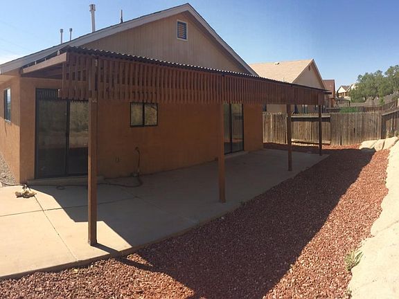 Nice covered back patio