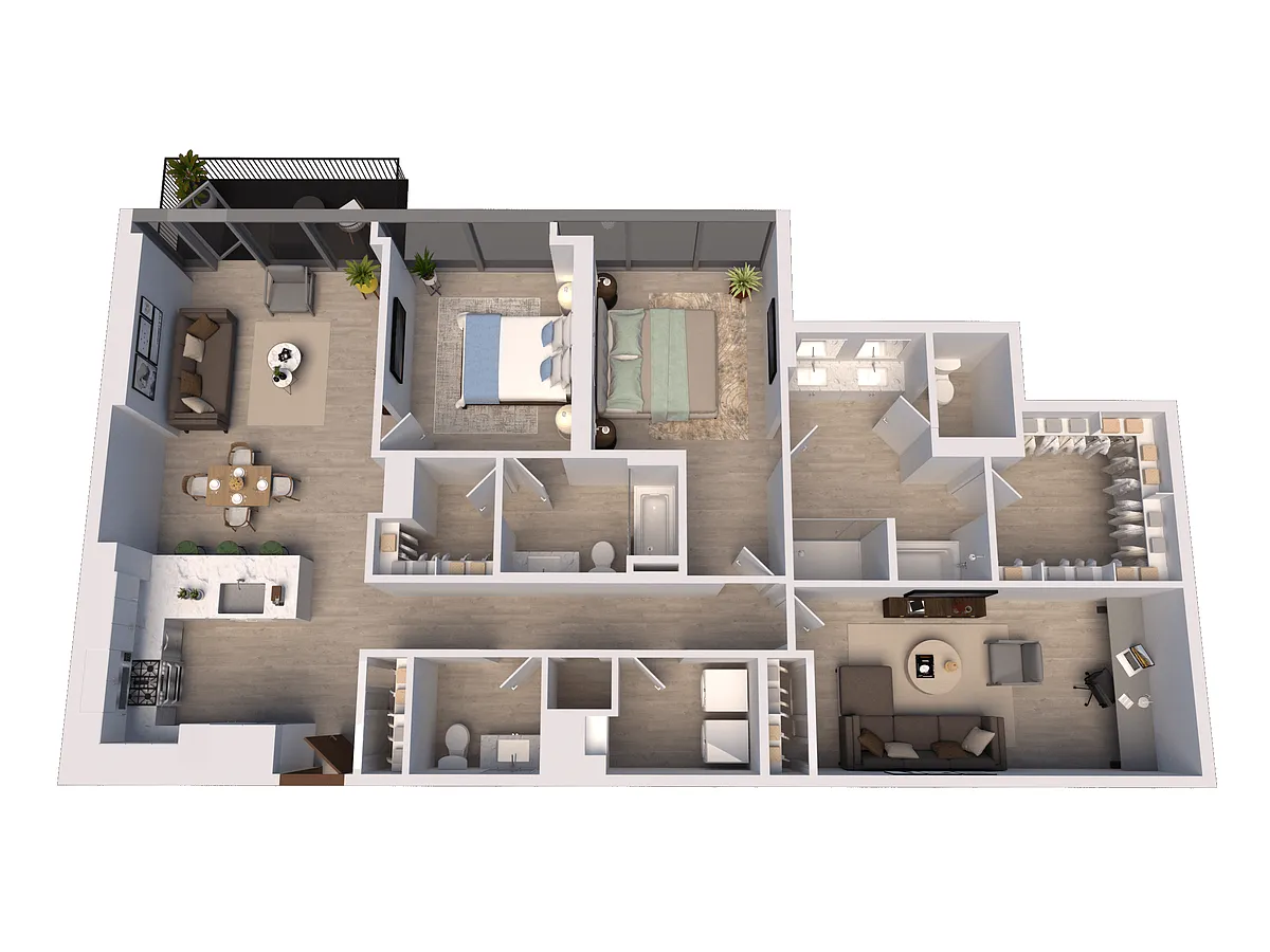 Floor plan B22C