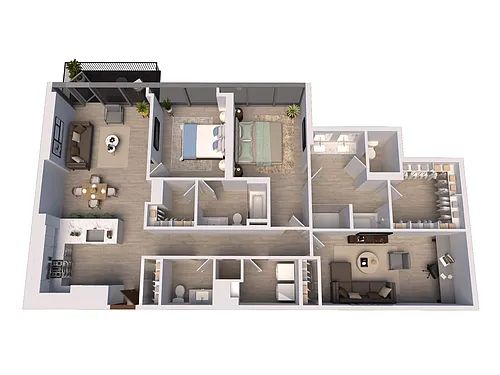 Floor plan B22C