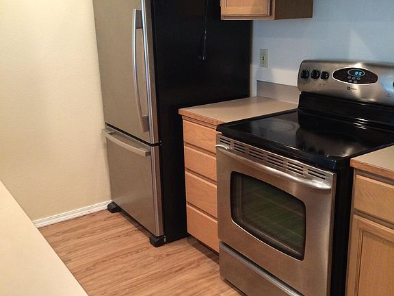 New floor in gourmet kitchen