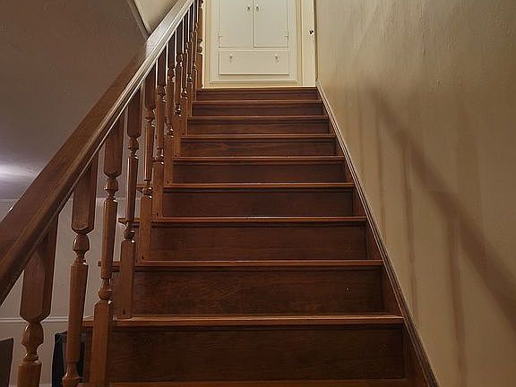 Living room staircase