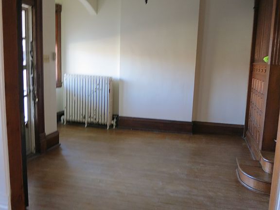foyer, stained glass fan