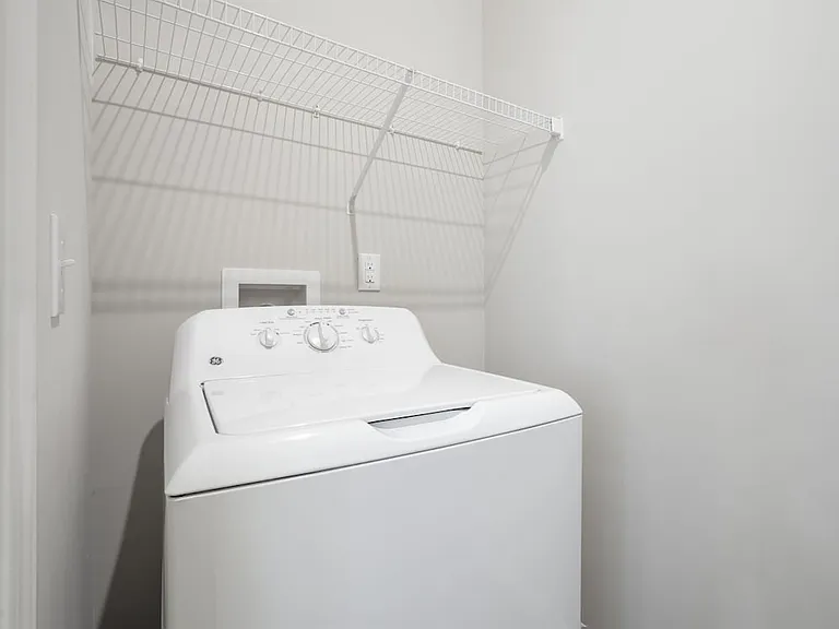 Full-size washer and dryer
