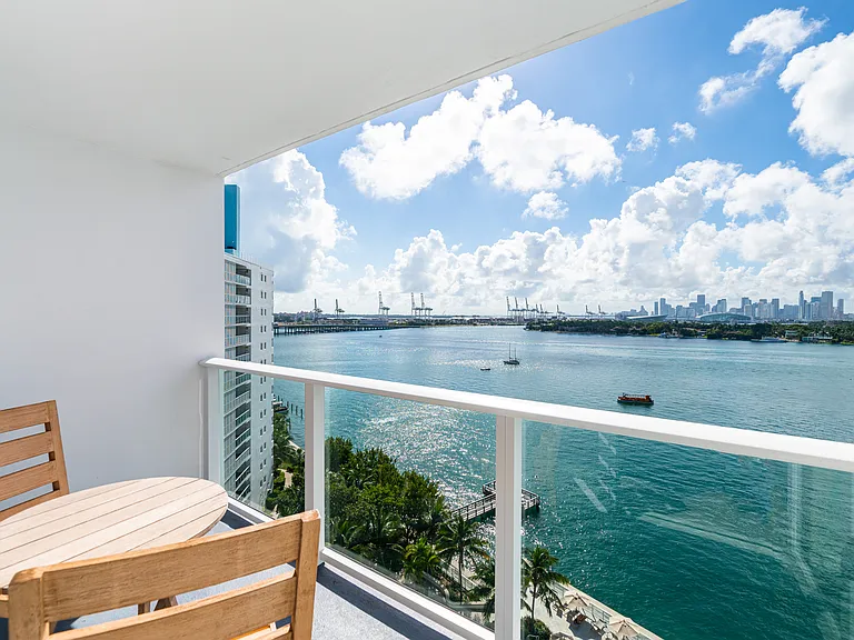Enjoy vast ocean views from your balcony