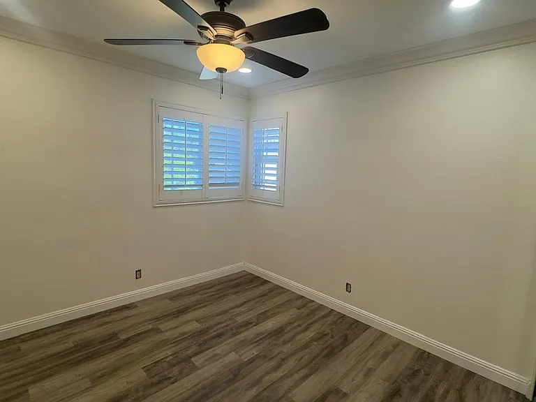 Inviting Bedroom with Plantation Shutters