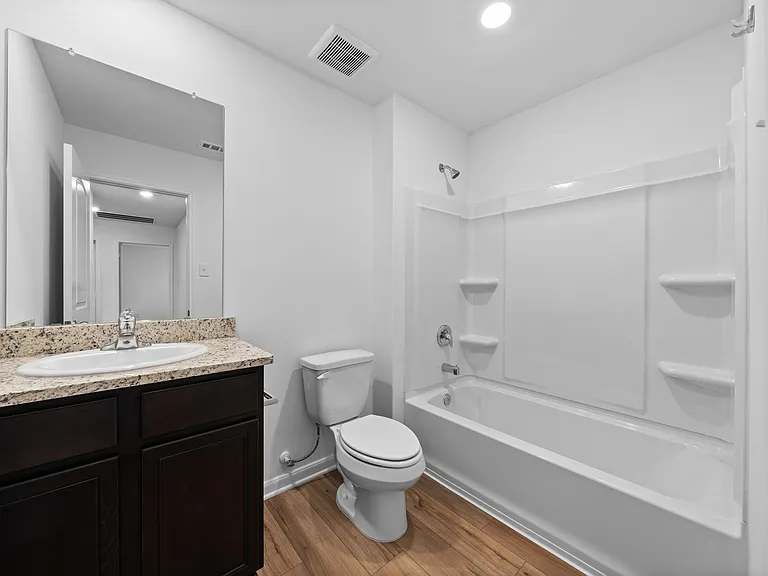 Additional full bathroom.