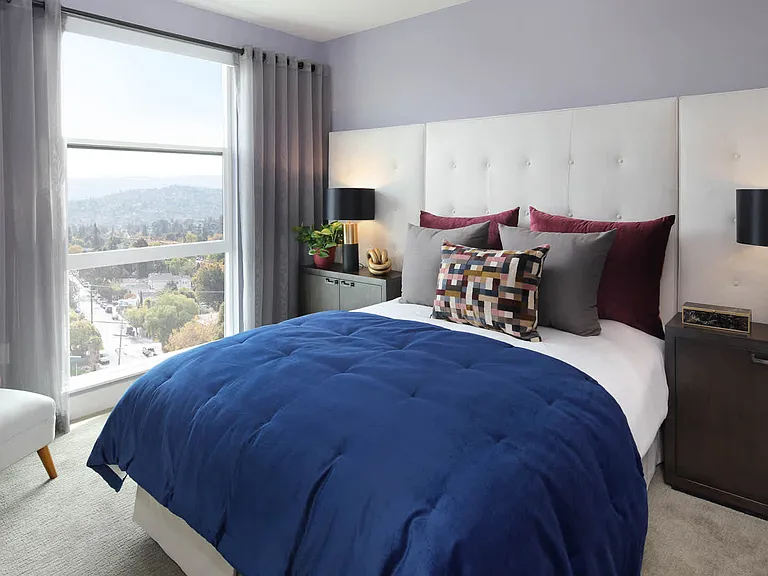 Carpeted Bedroom