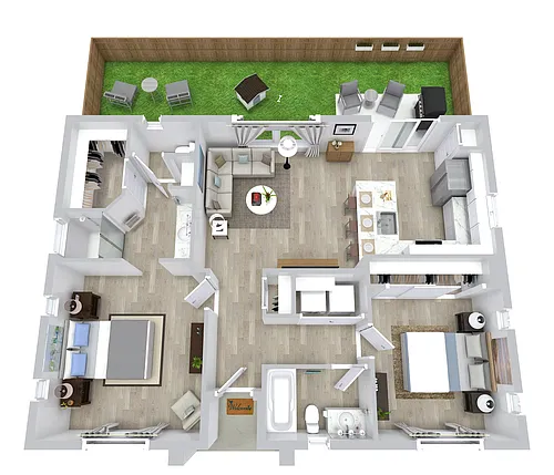 Floor plan The Retreat