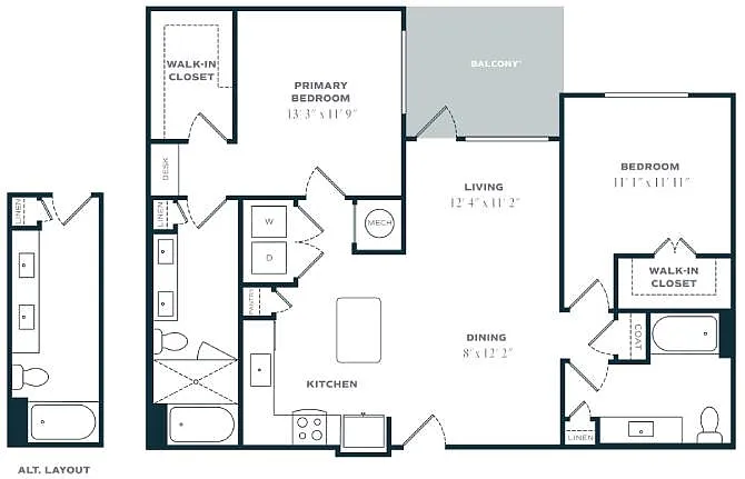 Floor plan B2