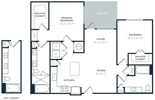 Floor plan B2