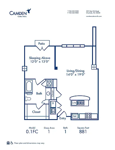 Floor plan 0.1FC