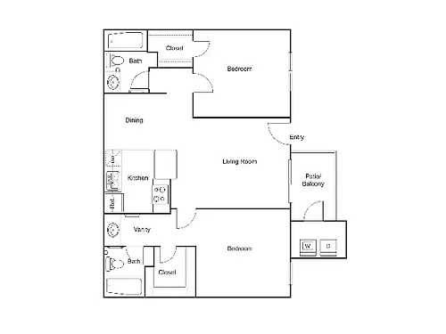 Floor plan B2 - Classic