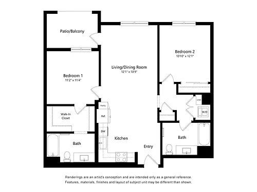 Floor plan B12