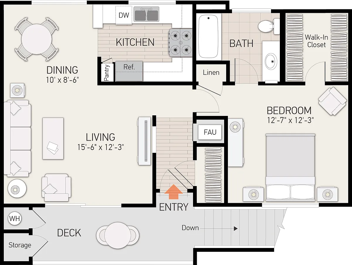 Floor plan Plan E