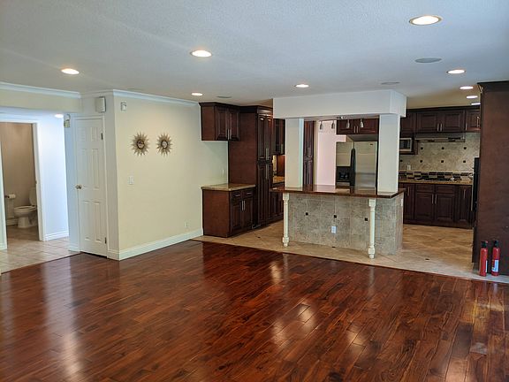 Kitchen as seen from family room.
