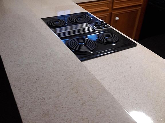 Countertops just refinished!