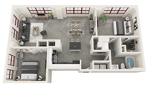 Floor plan AD4