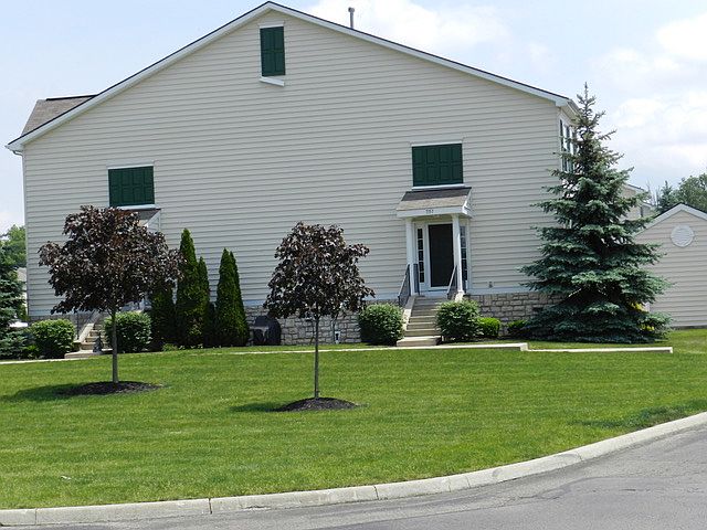 Large front yard 