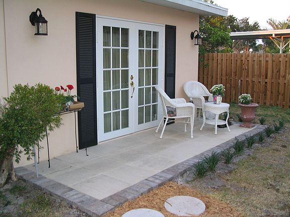 Back Patio off Master Suite