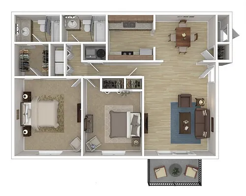 Floor plan The Gatsby Classic