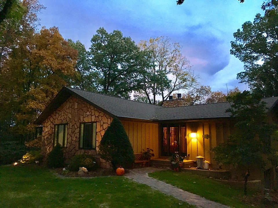 View looking east