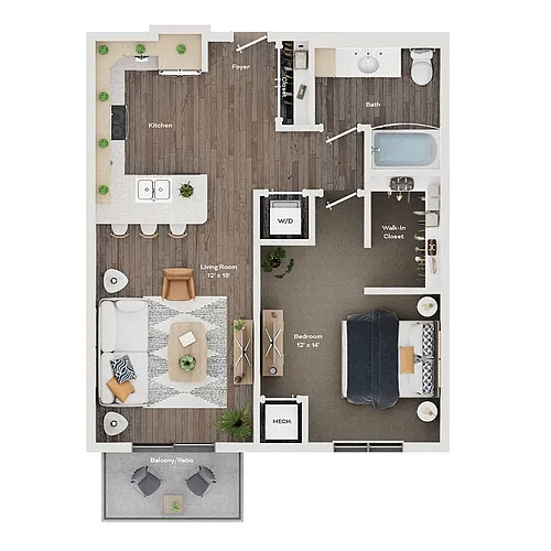 Floor plan A3 - Daisy